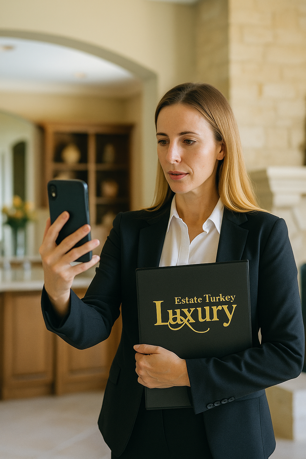 Online property tour with Luxury Estate Turkey agent